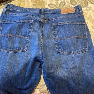 Llbean standard fit jeans